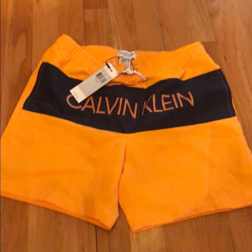 NWT Calvin Klein Boys bathing suit. Size 14-16